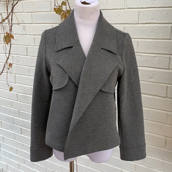 Soft Surroundings Kenosho Jacket Gray Green Size Medium - Picture 2 of 11